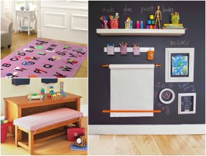 education corner to Easily Decorate children room