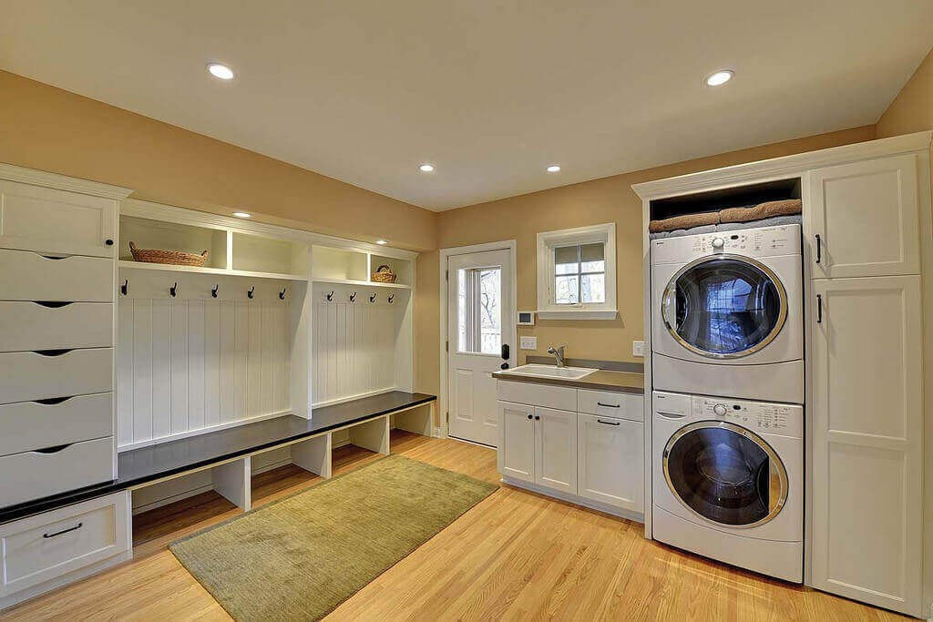 In most of the houses utility room is regarded as a laundry room