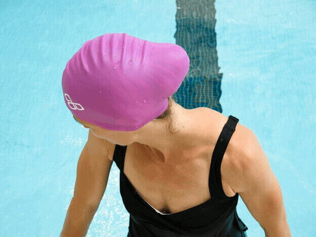 best to wear a swim cap so you will have no disturbance