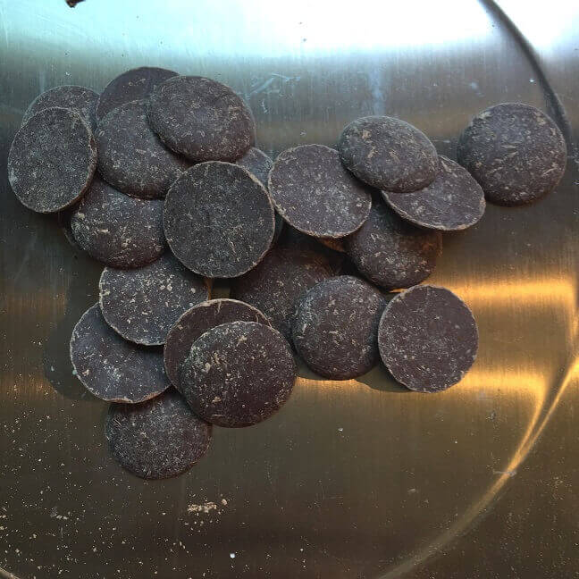 bittersweet chocolate wafers for cooking and baking