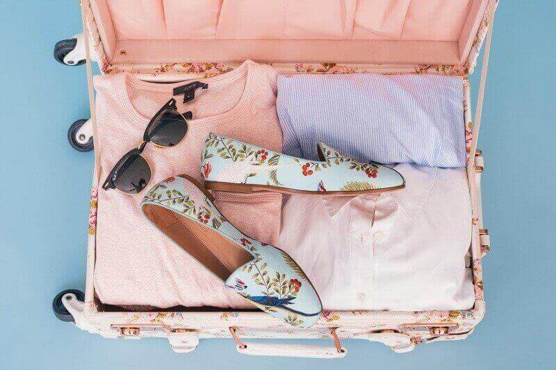 capsule wardrobe for your next road trip or flight abroad