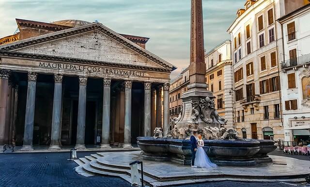 Among the most sensational Italy wedding venues is Rome